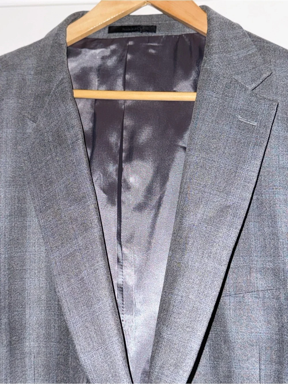 Lauren Ralph Lauren Men’s 56L Gray Windowpane Sport Coat Blazer Classic Fit